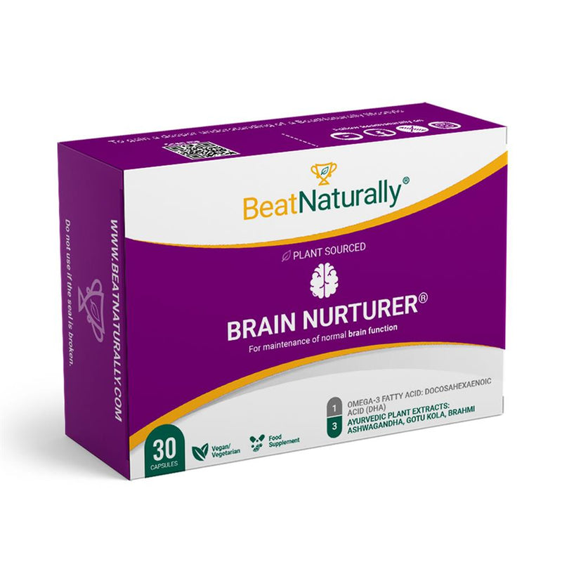 Brain Nurturer - Memory Focus & De-Stress  30 Capsules
