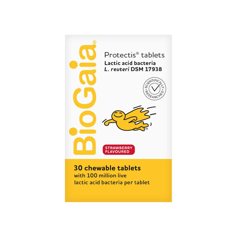 BioGaia Protectis Kids Strawberry Tablets 30&