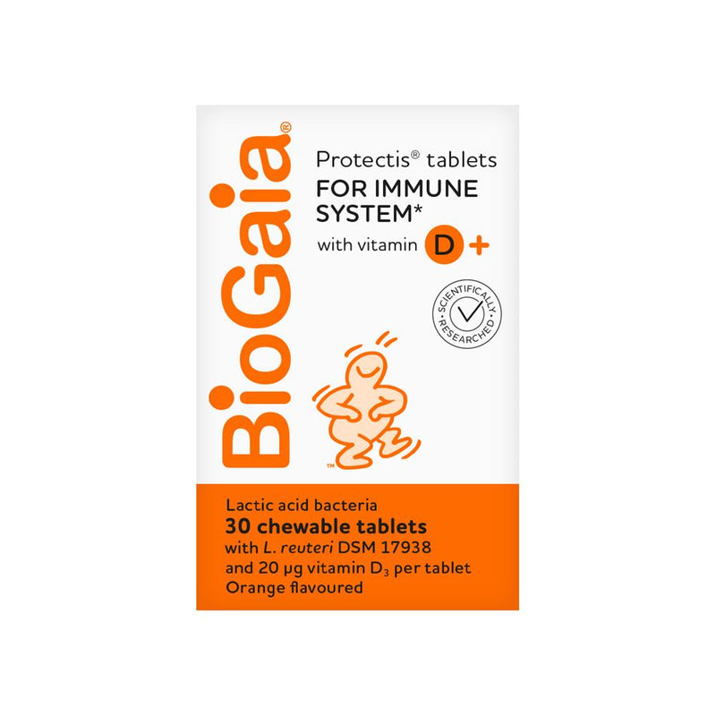 BioGaia Protectis Vitamin D3 20ug Tablets 30&