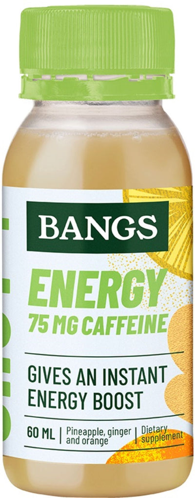 Bangs Energy Shot - Pineapple Ginger & Orange 60ml