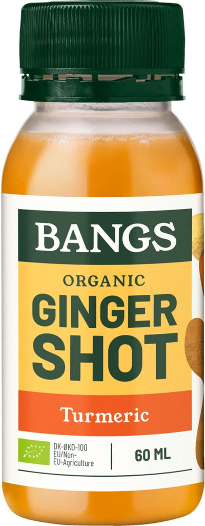 Organic Ginger with Turmeric Shot 60ml