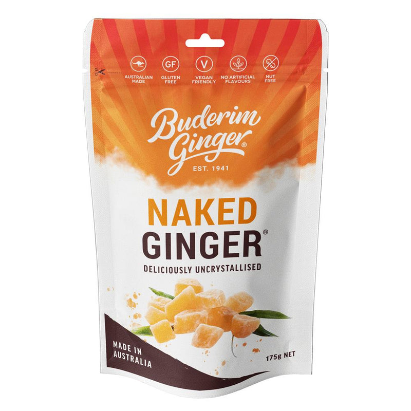 Buderim Ginger Naked Ginger Mild 175g