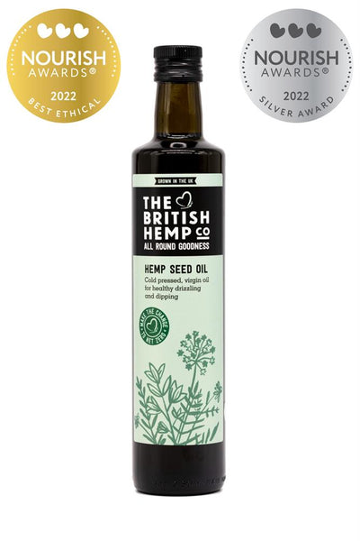 Hemp seed oil 500ml (Order in singles or 6 for trade outer)