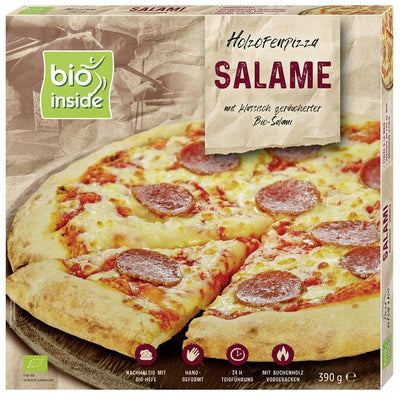 Organic Salame Pizza 390g