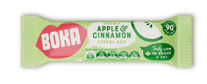 Vegan Apple & Cinnamon Cereal Bar 30g