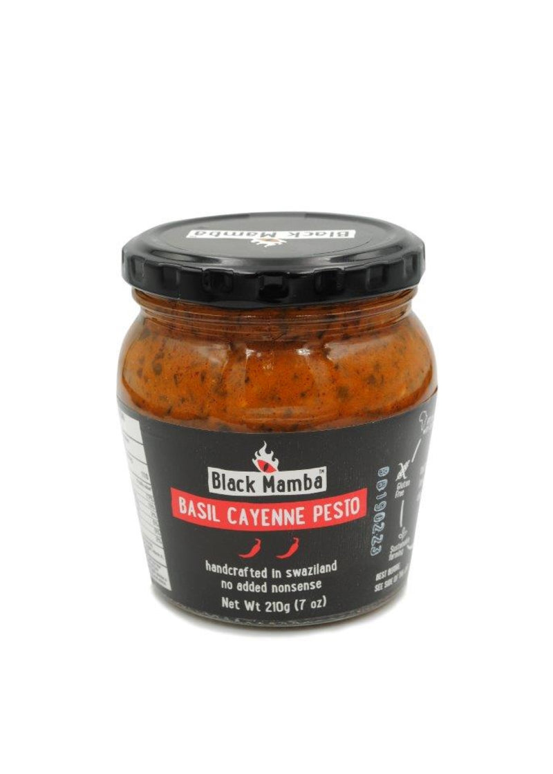 Basil & Cayenne Pesto Medium Hot 210g