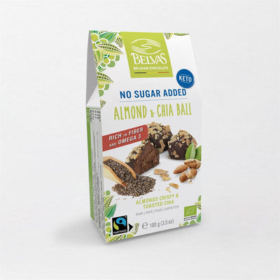 Almonds Chia Balls No Sugar Added 100g