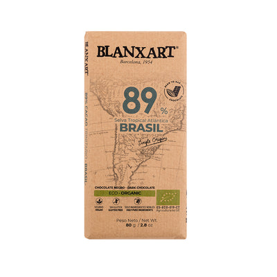 Premium Organic and Vegan 89% Brasil 80g