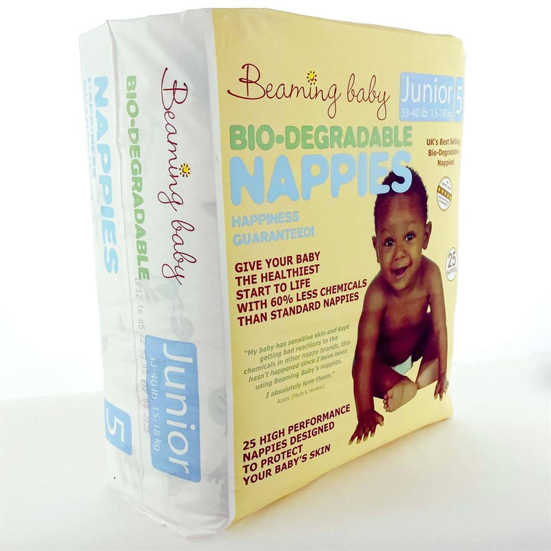 Bio-degradable Nappies Junior 25&