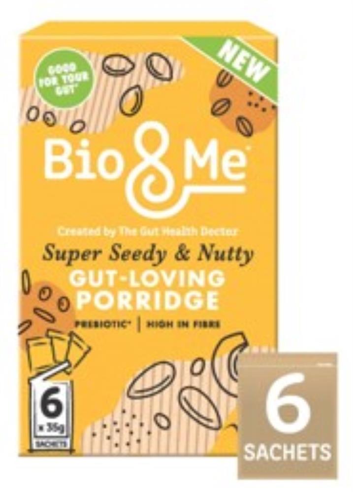 Super Seedy & Nutty Prebiotic Porridge Sachet 6 x 35g