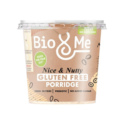 Bio&Me Nice & Nutty Gut-Loving Gluten Free Porridge Pot 58g