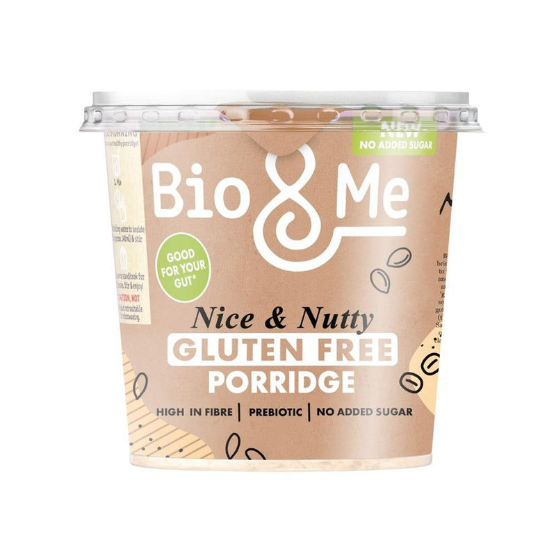 Bio&Me Nice & Nutty Gut-Loving Gluten Free Porridge Pot 58g