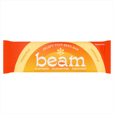 Beam Crispy Puff Seed Bar Pineapple Bar 30g