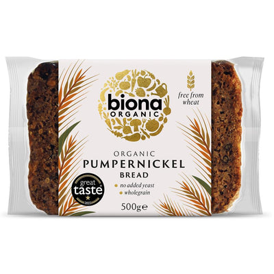 Organic Pumpernickel Bread 500g