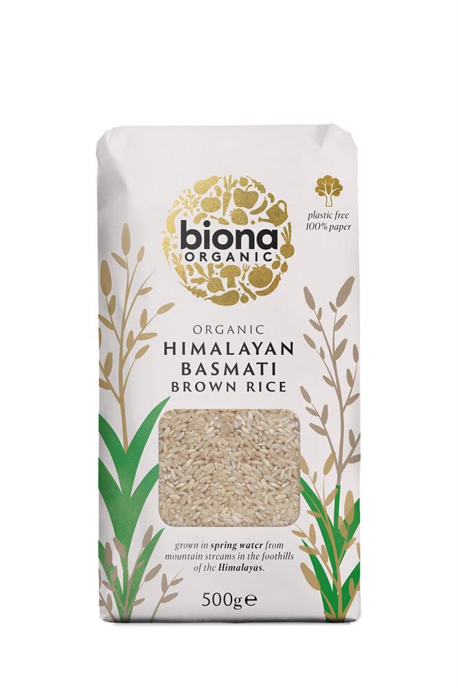 Basmati Brown Rice Organic 500g