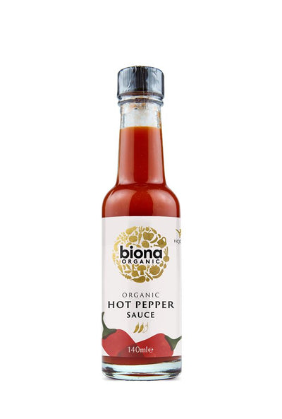 Organic Hot Pepper Sauce 140ml