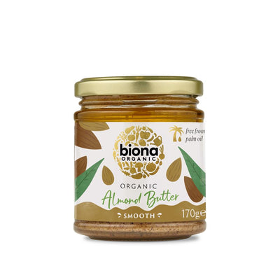 Organic Almond Butter Smooth 170g