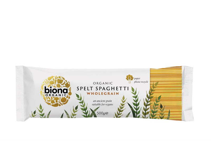 Organic Wholegrain Spelt Spaghetti 500g