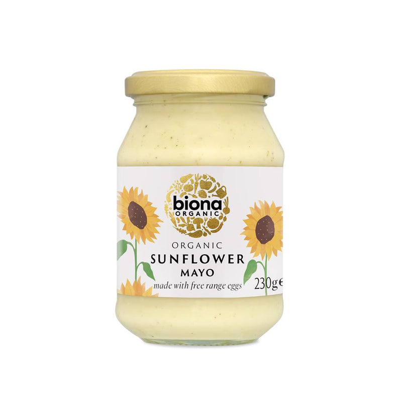 Organic Sunflower Mayonnaise Free Range 230g