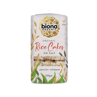 Rice Cakes no Salt Organic 100g