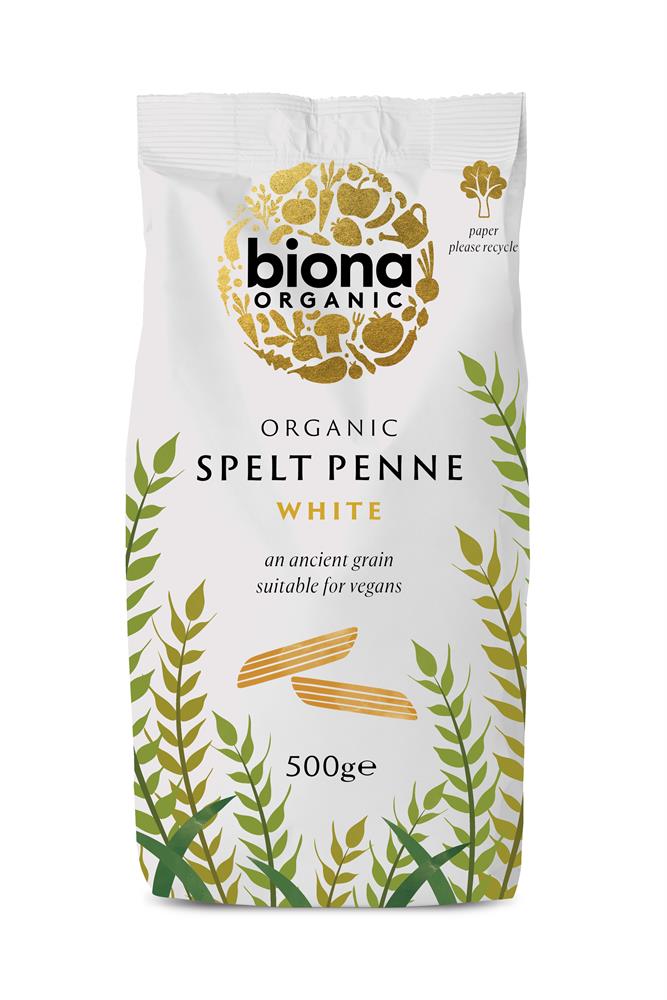 Organic Spelt White Penne 500g