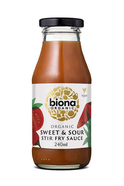 Organic Sweet & Sour Stir Fry Sauce 240ml