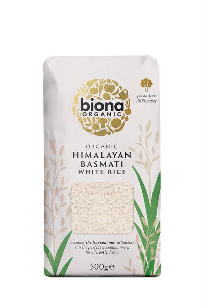Organic White Basmati Rice 500g
