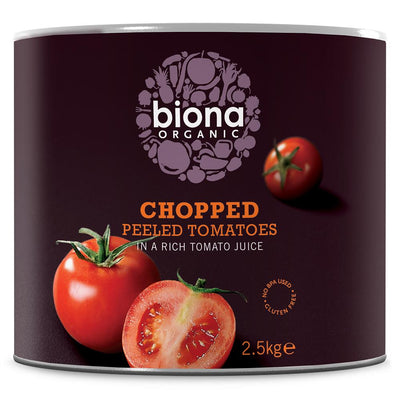 Biona Organic Chopped Tomatoes Catering Size 2.5kg