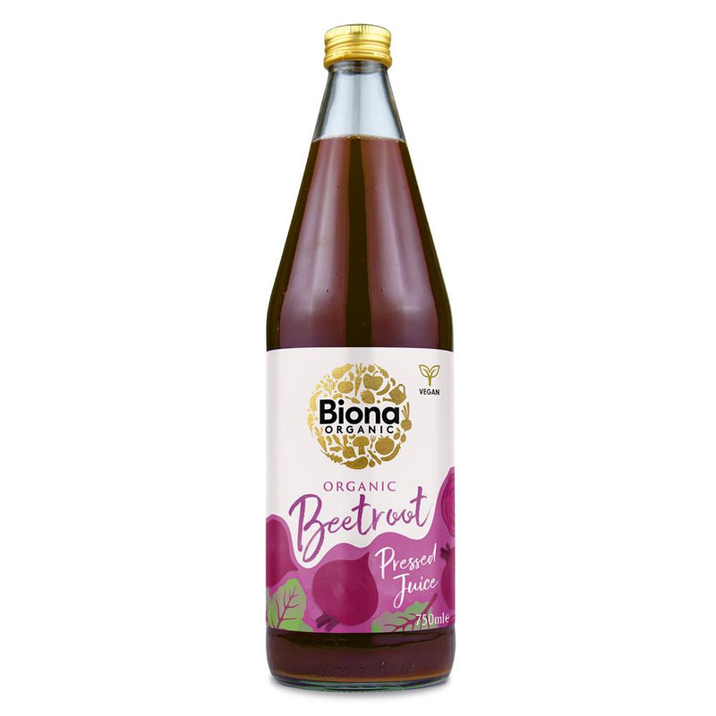 Biona Beetroot Juice - Pressed - Organic 750ml