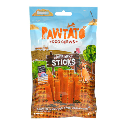 Pawtato Blueberry Sticks 120g