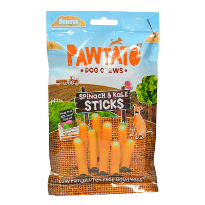 Pawtato Spinach and Kale Sticks 120g