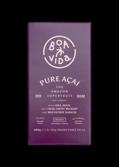 Boa Vida Acai Pure Premium-grade (15%) Organic 400g