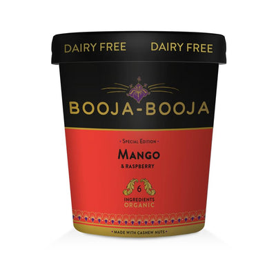 Mango & Raspberry Dairy Free Ice Cream 465ml