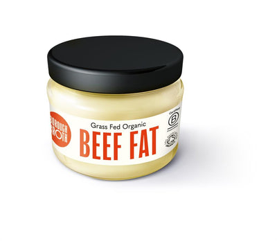 100% Organic Beef Fat 250g