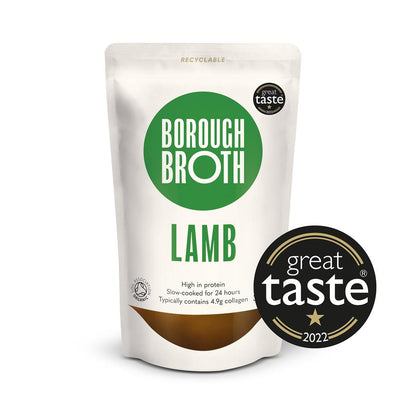 Grass-Fed Organic Lamb Bone Broth 324g