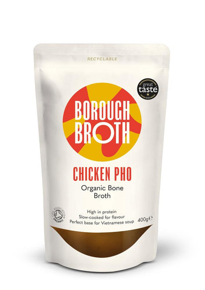 Organic Chicken Pho Broth 400g