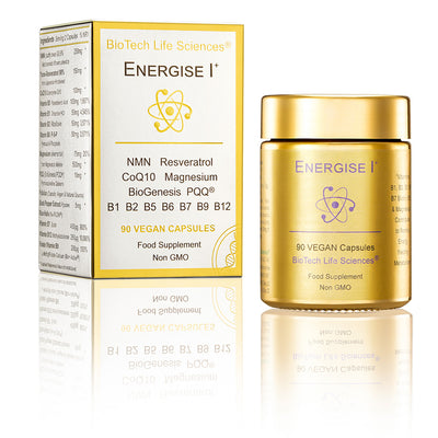 Energise 1 - FEEL GREAT NMN CoQ10 B Complex 
XL 90 caps