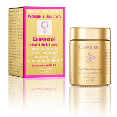 Women Energise 1 - FEEL GREAT NMN CoQ10 B Complex
45 caps