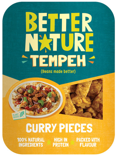 Curry Tempeh Pieces 180g