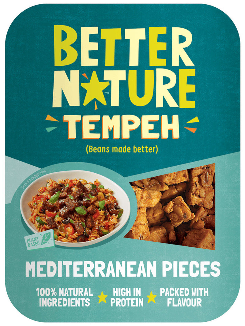 Mediterranean Tempeh Pieces 180g