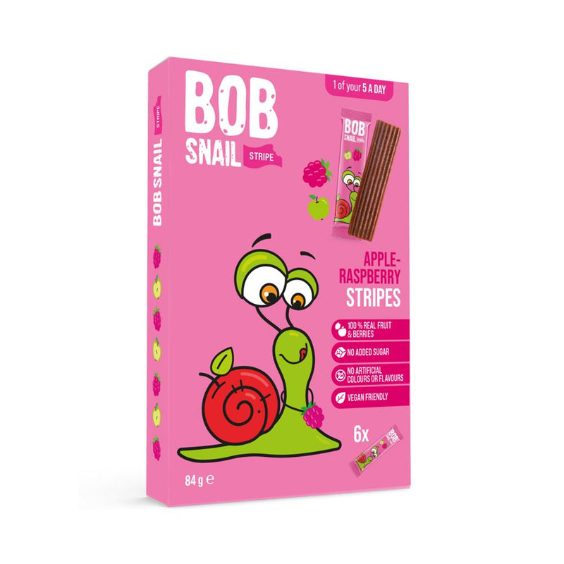 Bob Snail Apple-Raspberry Stripes 84g