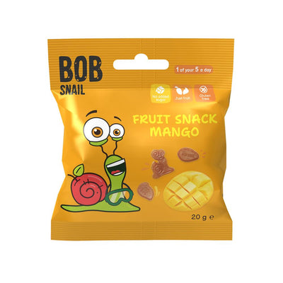 Bob Snail Mango Fruit Bites 20g - 100% Fruit