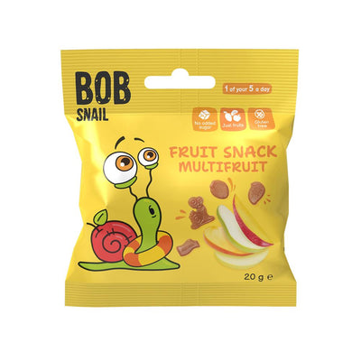 Bob Snail Multifruit Fruit Bites 20g - 100% Fruit
