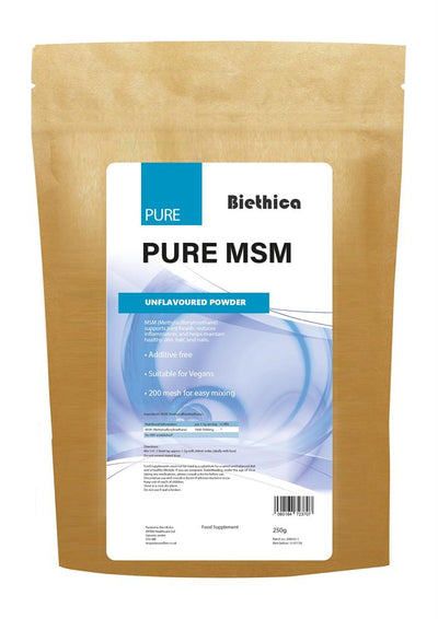 MSM Powder unflavoured vegan 250g