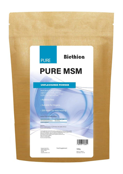 Biethica Pure MSM Unflavoured Powder 500g