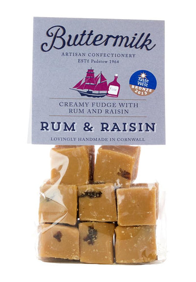 Buttermilk Smooth Rum and Raisin Fudge Grab Bag