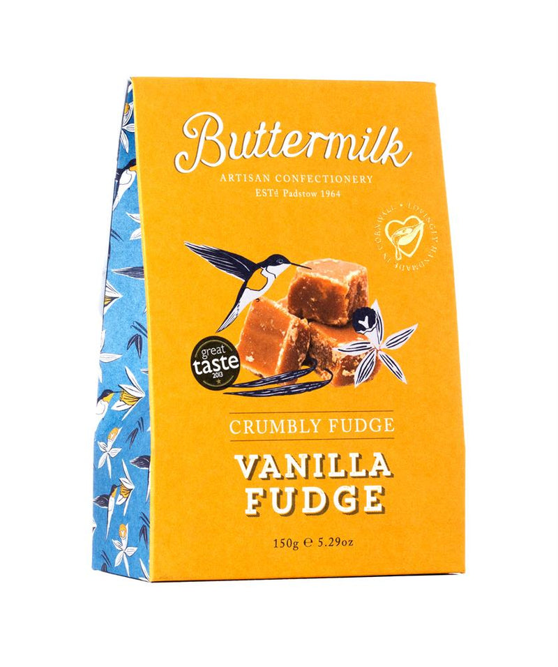 Buttermilk Crumbly Vanilla Fudge Sharing Box 150g