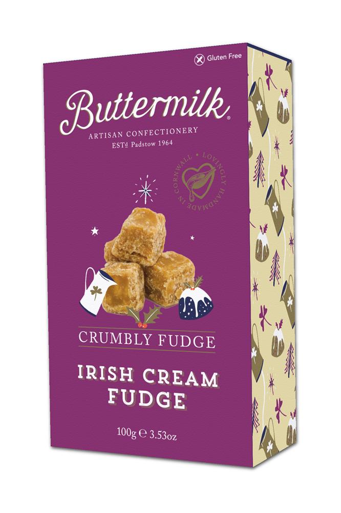 Buttermilk Crumbly Irish Cream Fudge Stocking Filler