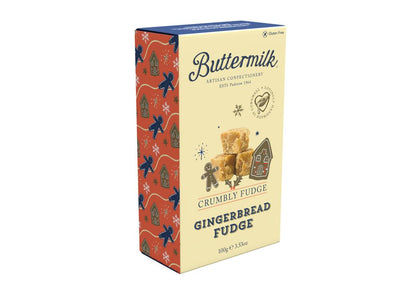 Crumbly Gingerbread Fudge Stocking Filler 100g