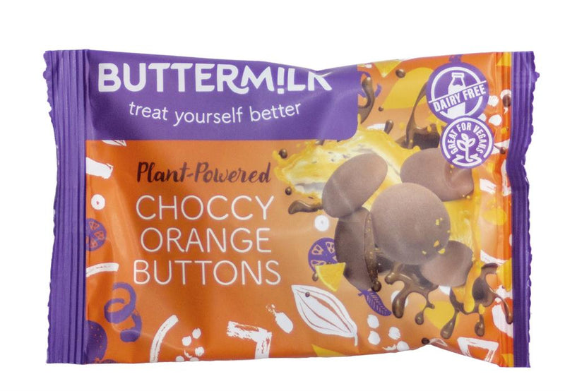 Choccy Orange Buttons 42g